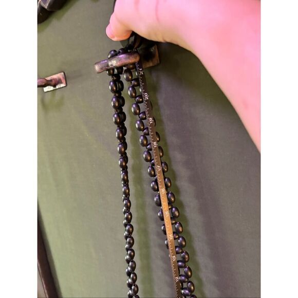 Black beaded purse - Picture 5 of 7